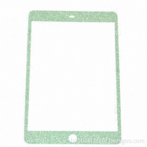 Colorful glitter effect screen protector for iPad mini
